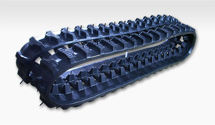 Automated rubber track production machine