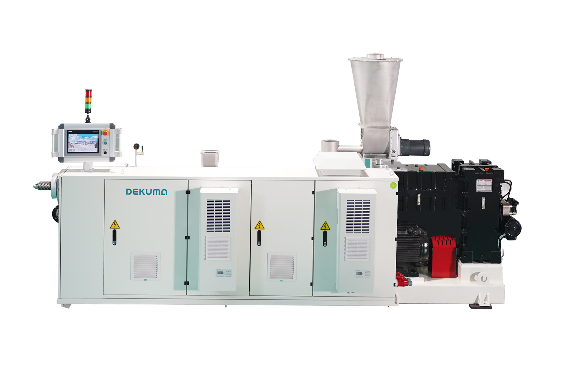 PVC pipe extrusion production line
