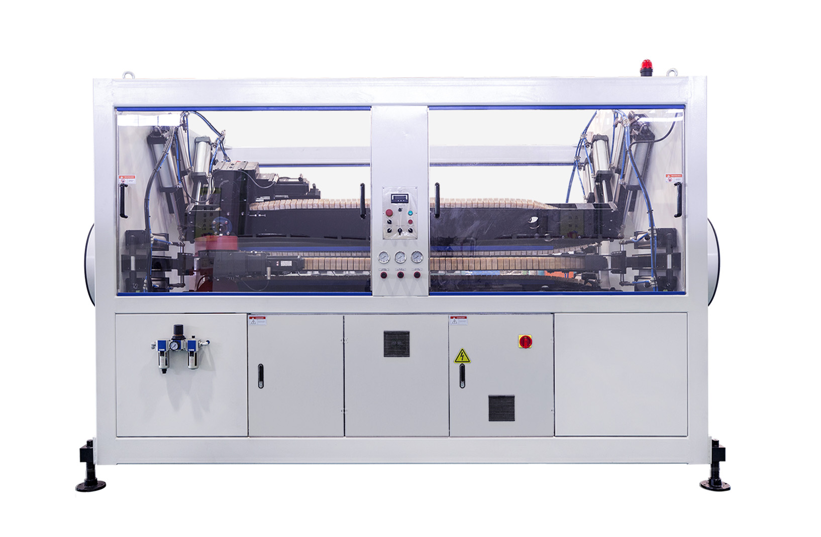 Pipe traction machine