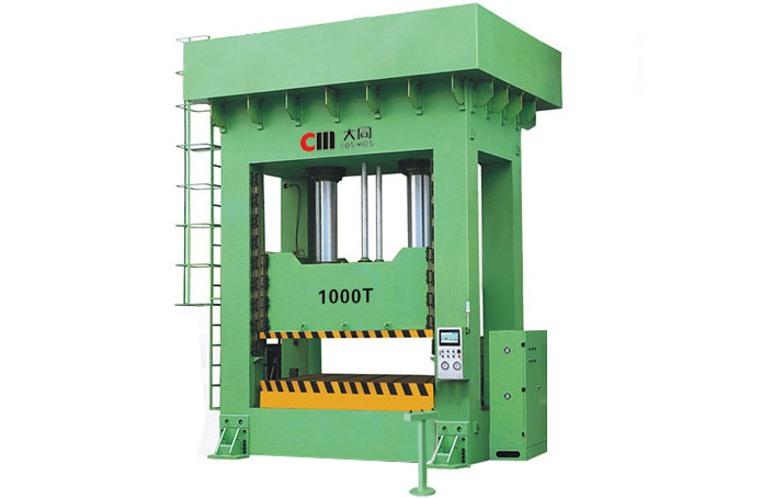 CMHE-LS series - frame type guide rail servo stretching hydraulic press