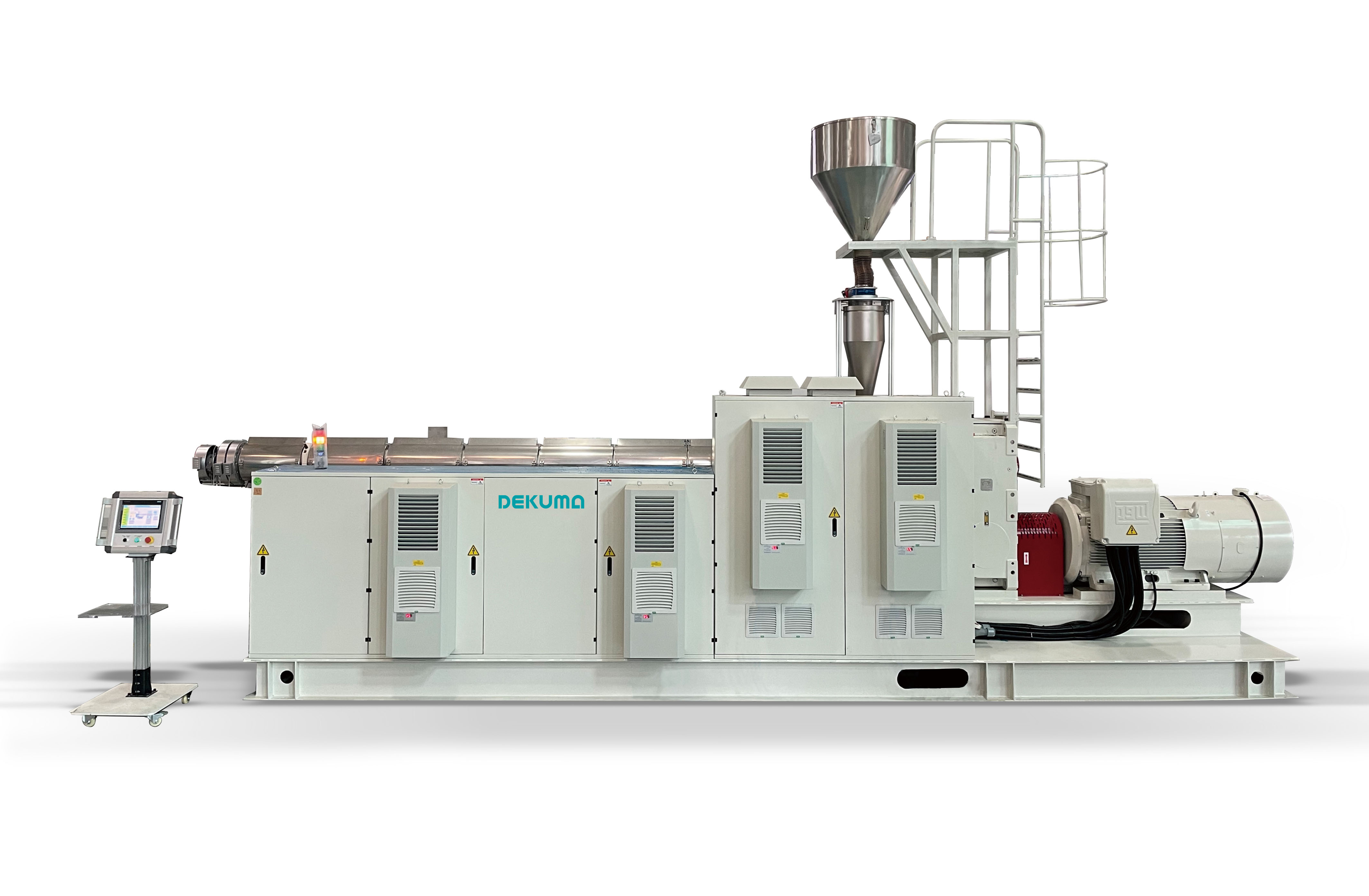 Pipe extrusion lines