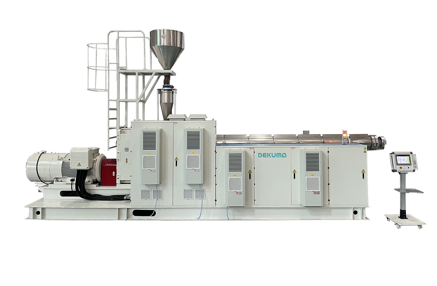 Pipe extrusion lines